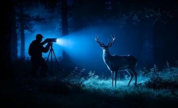 DS371 night vision binoculars for wildlife observation